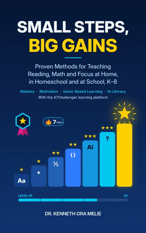 Cover of Small Steps, Big Gains by Dr. Kenneth Ora Melie