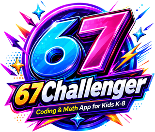 67Challenger — Coding & Math App for Kids K-8